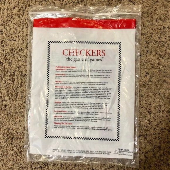 Giant Checkers and Tic Tac Toe Game - Picture 9 of 9